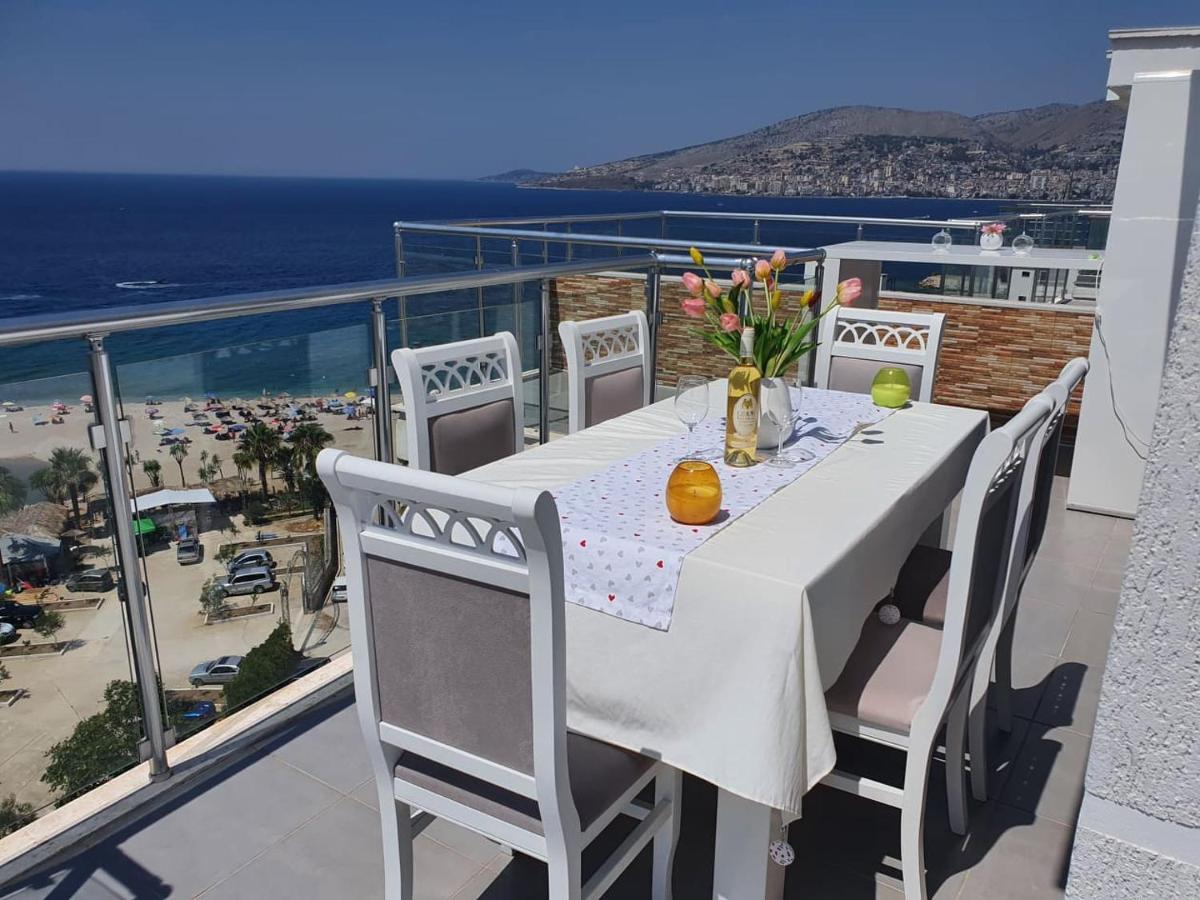 Apartmán Sadet'S Penthouse Saranda Exteriér fotografie