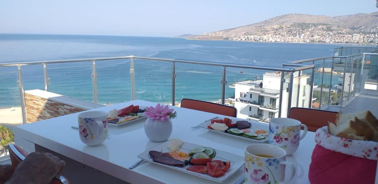 Apartmán Sadet'S Penthouse Saranda Exteriér fotografie