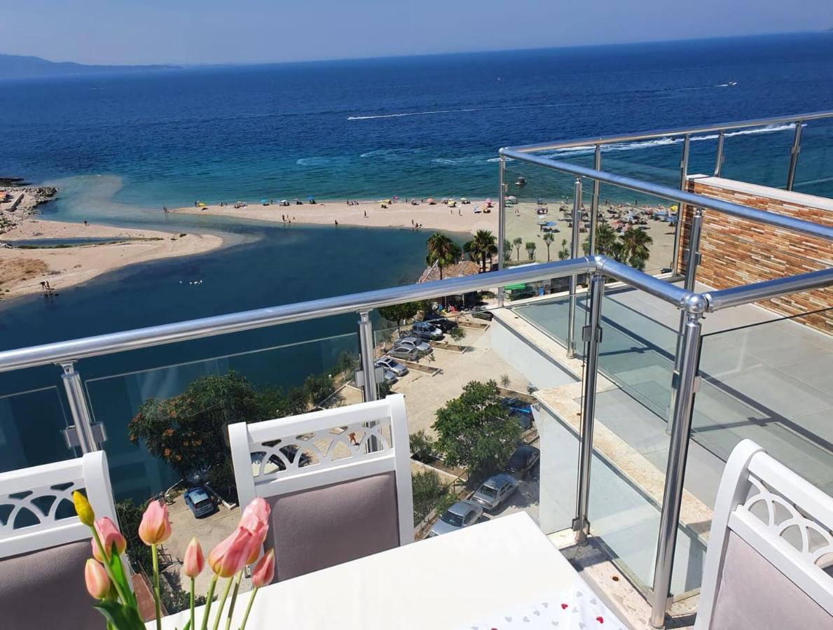 Apartmán Sadet'S Penthouse Saranda Exteriér fotografie