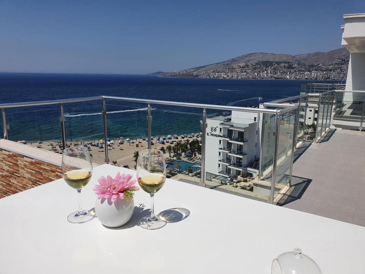 Apartmán Sadet'S Penthouse Saranda Exteriér fotografie