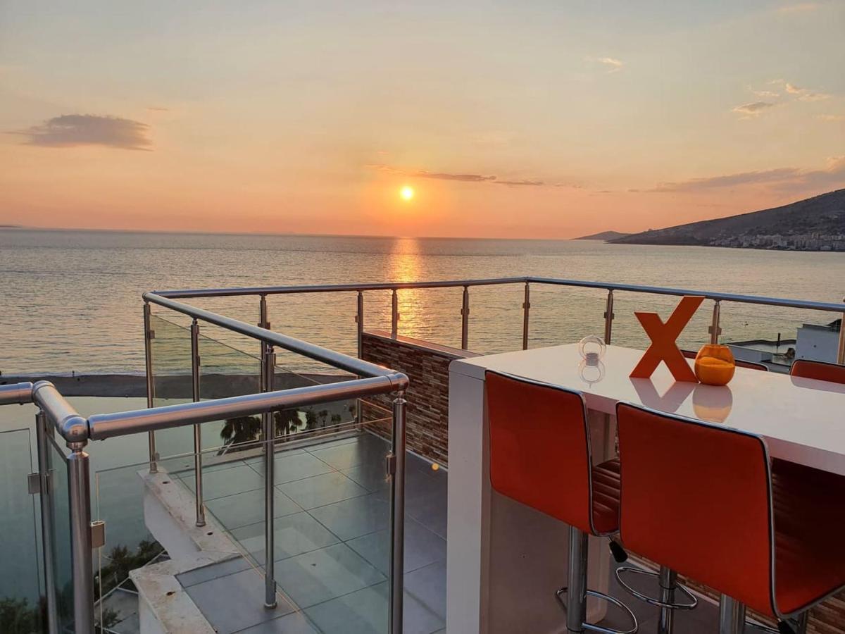 Apartmán Sadet'S Penthouse Saranda Exteriér fotografie