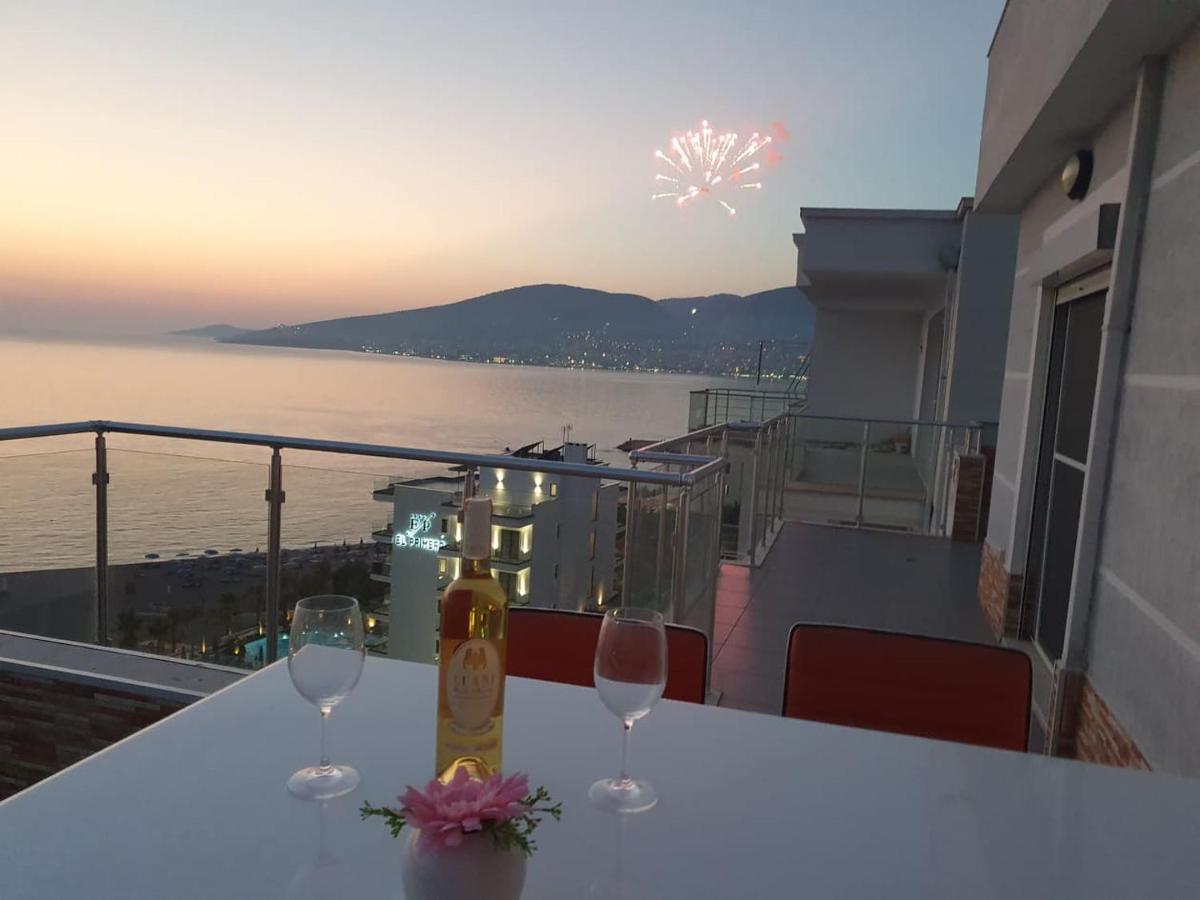 Apartmán Sadet'S Penthouse Saranda Exteriér fotografie