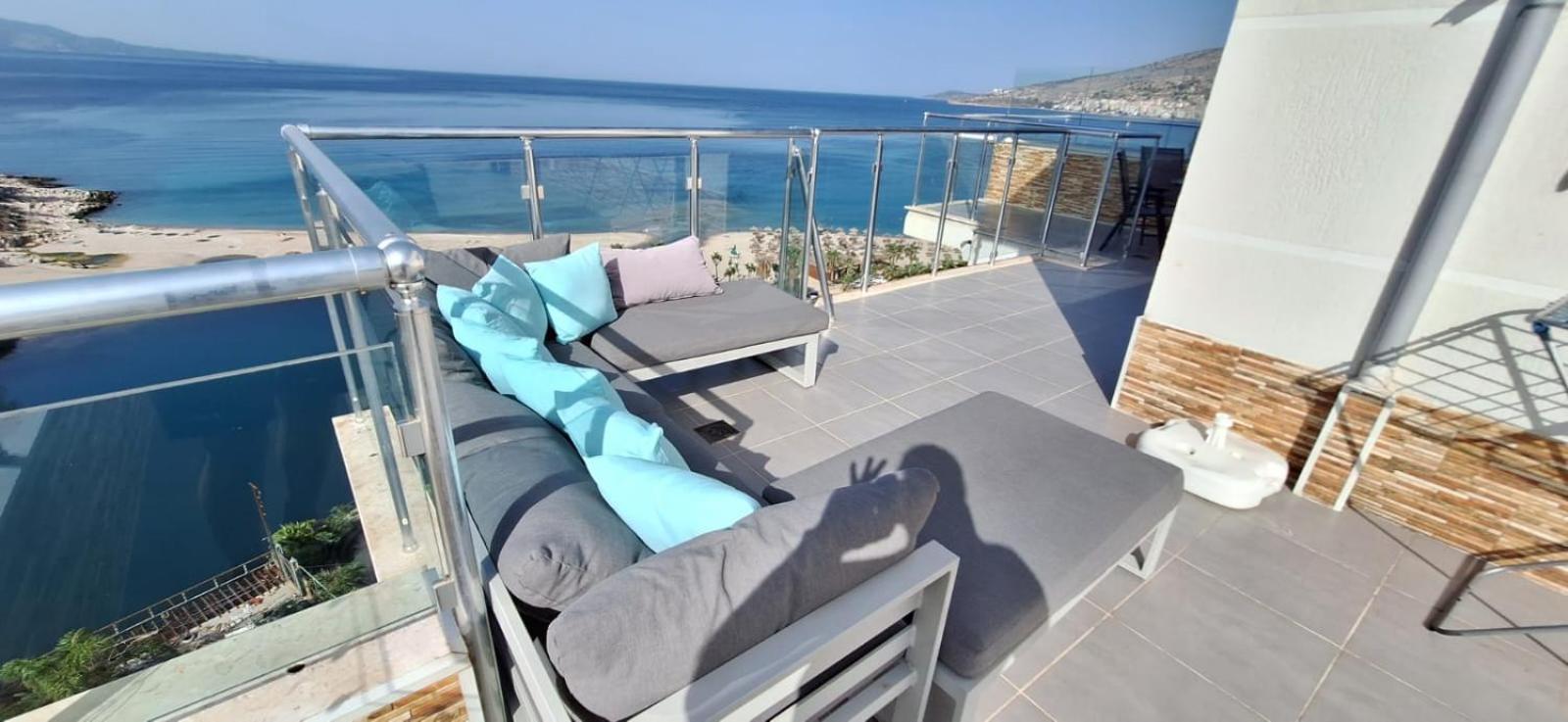 Apartmán Sadet'S Penthouse Saranda Exteriér fotografie