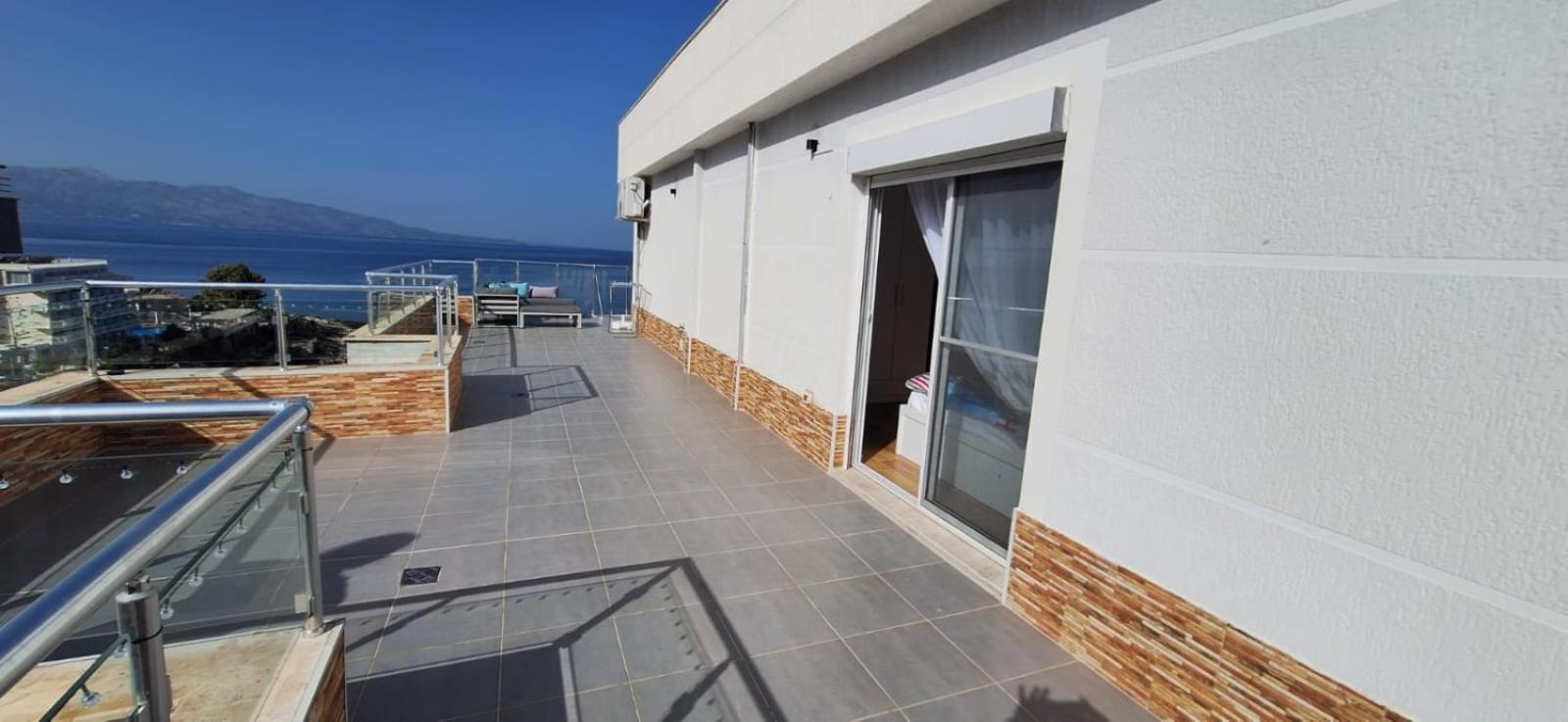 Apartmán Sadet'S Penthouse Saranda Exteriér fotografie