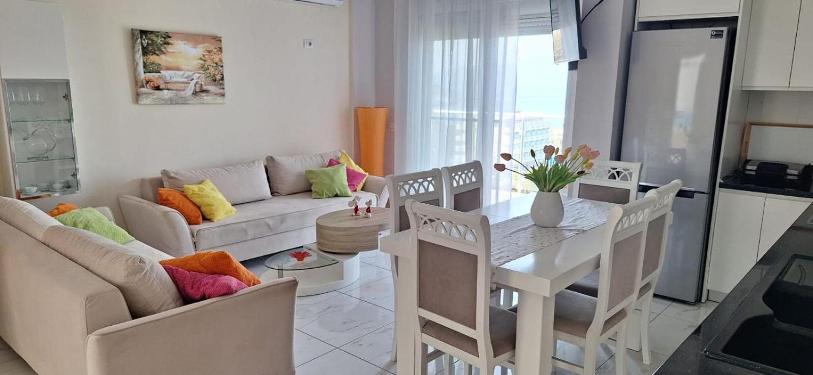 Apartmán Sadet'S Penthouse Saranda Exteriér fotografie