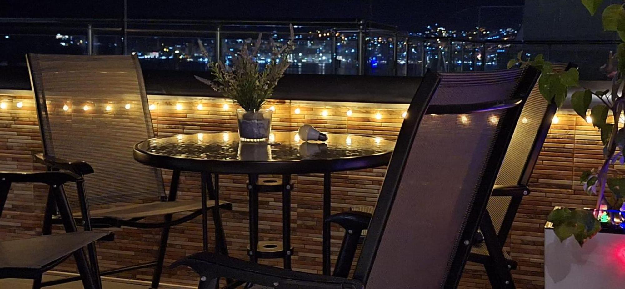 Apartmán Sadet'S Penthouse Saranda Exteriér fotografie