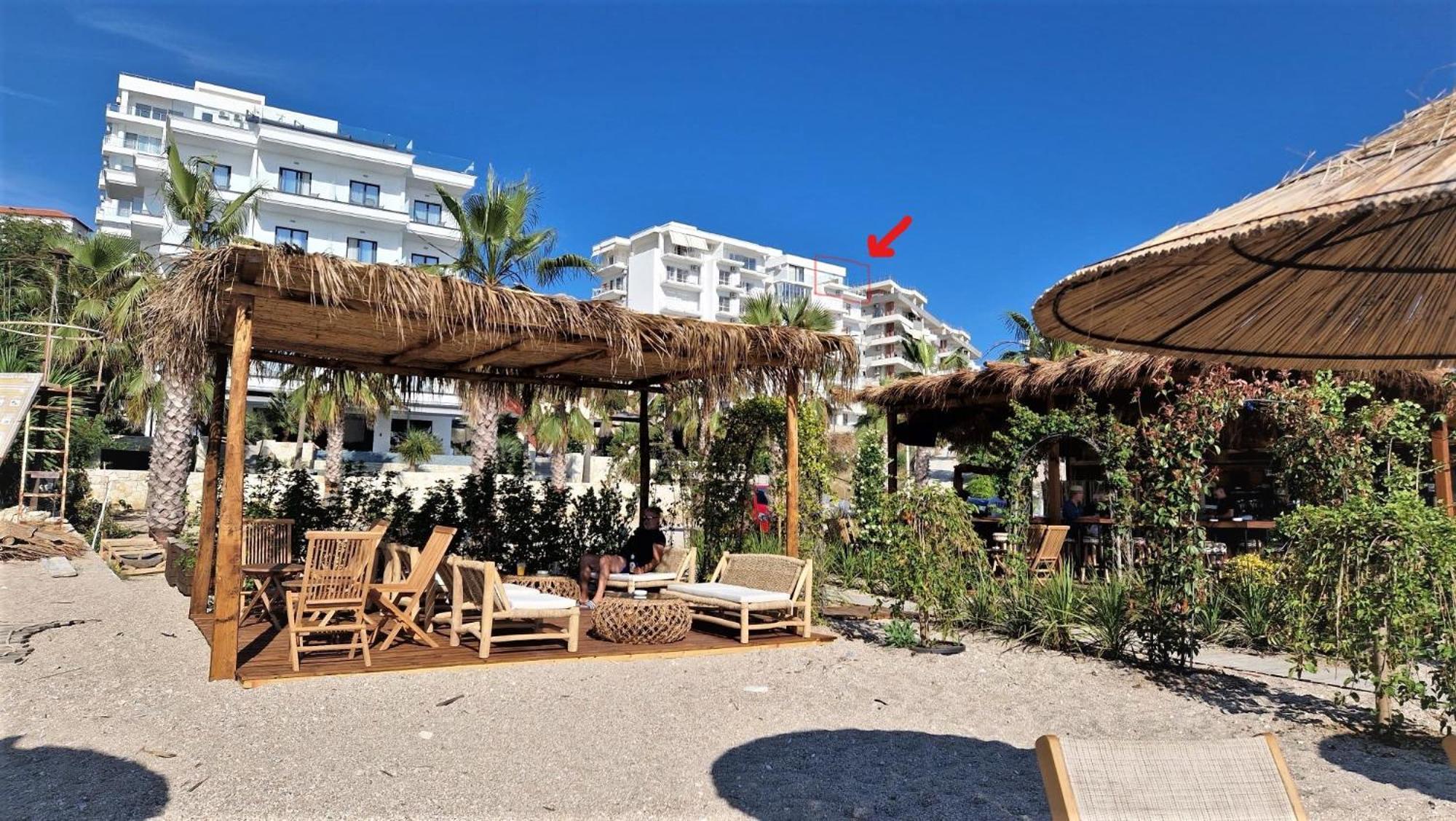 Apartmán Sadet'S Penthouse Saranda Exteriér fotografie