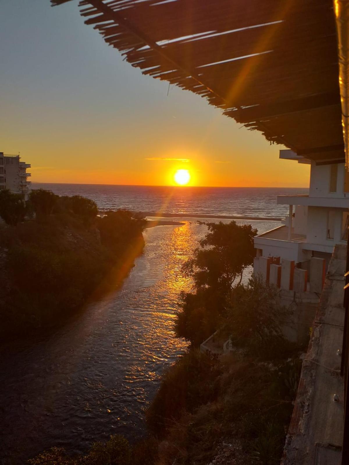Apartmán Sadet'S Penthouse Saranda Exteriér fotografie