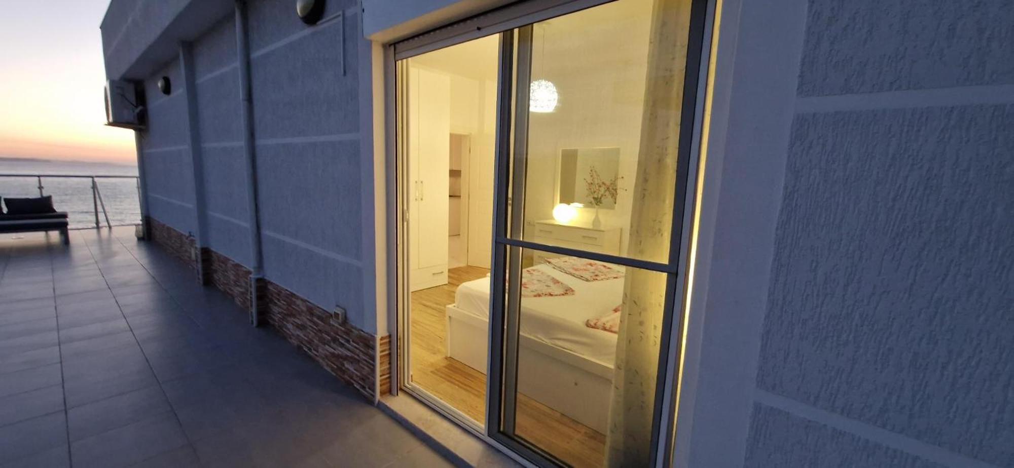 Apartmán Sadet'S Penthouse Saranda Exteriér fotografie