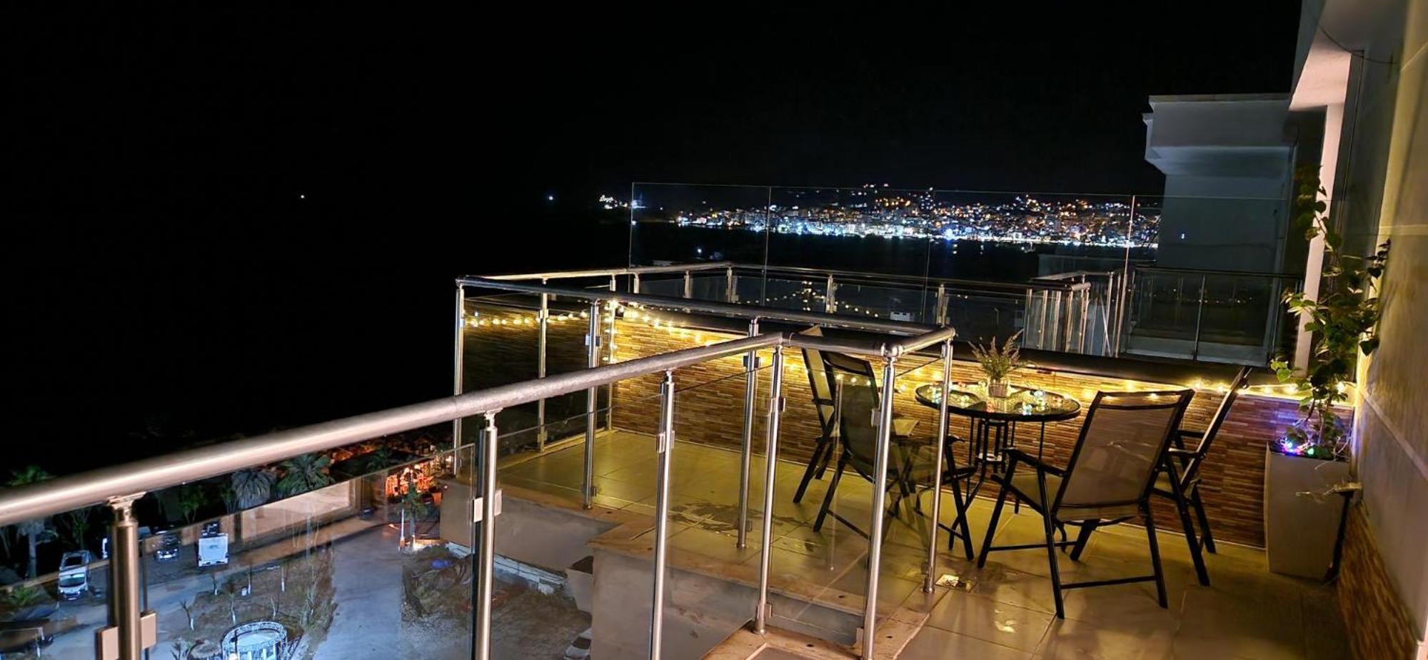 Apartmán Sadet'S Penthouse Saranda Exteriér fotografie