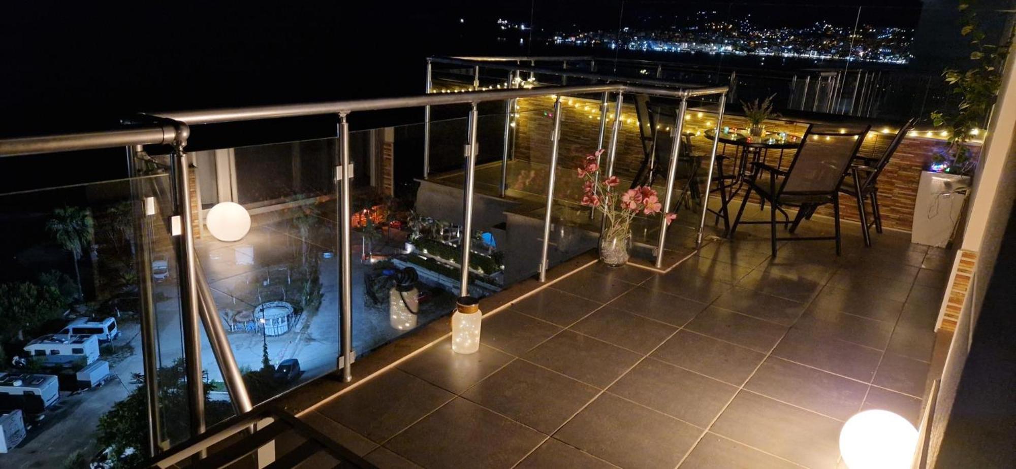 Apartmán Sadet'S Penthouse Saranda Exteriér fotografie