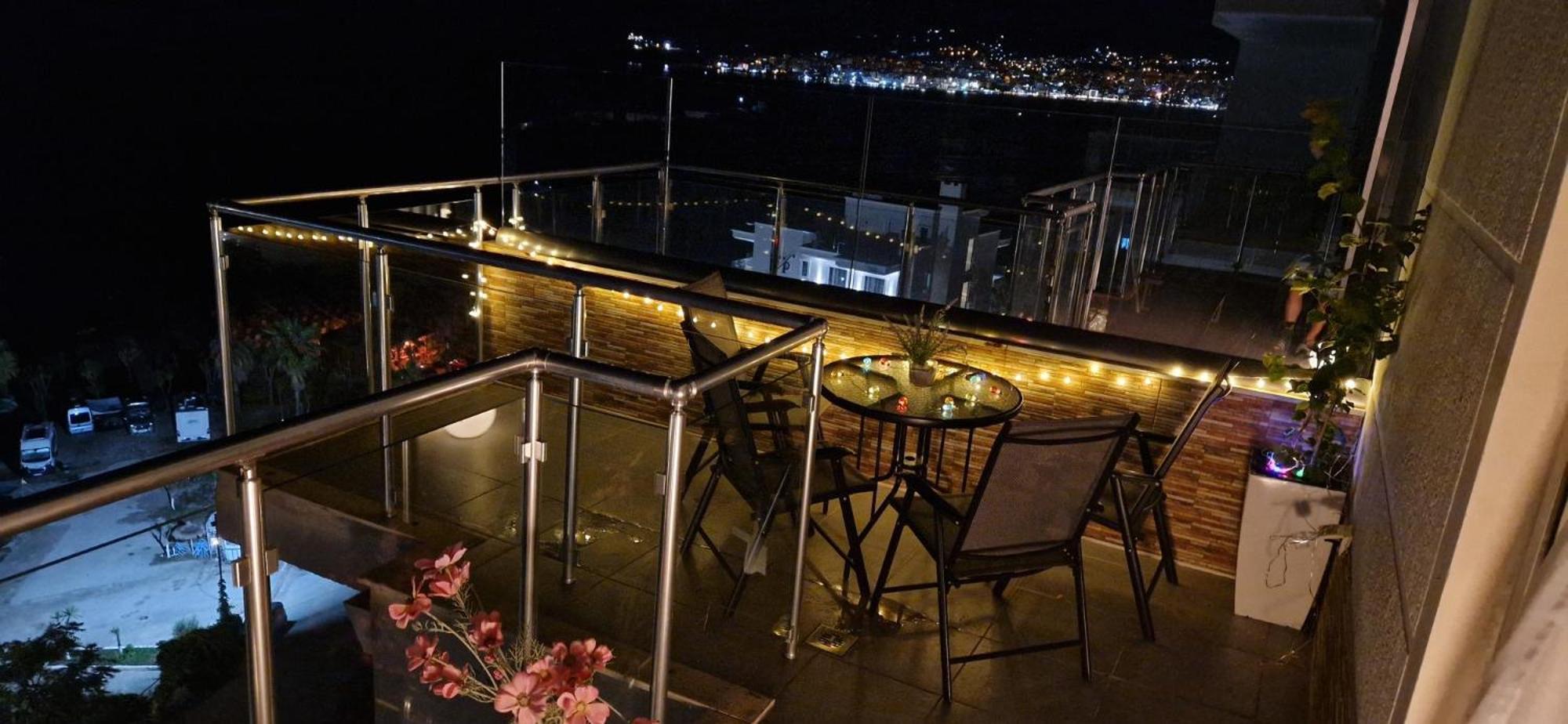 Apartmán Sadet'S Penthouse Saranda Exteriér fotografie