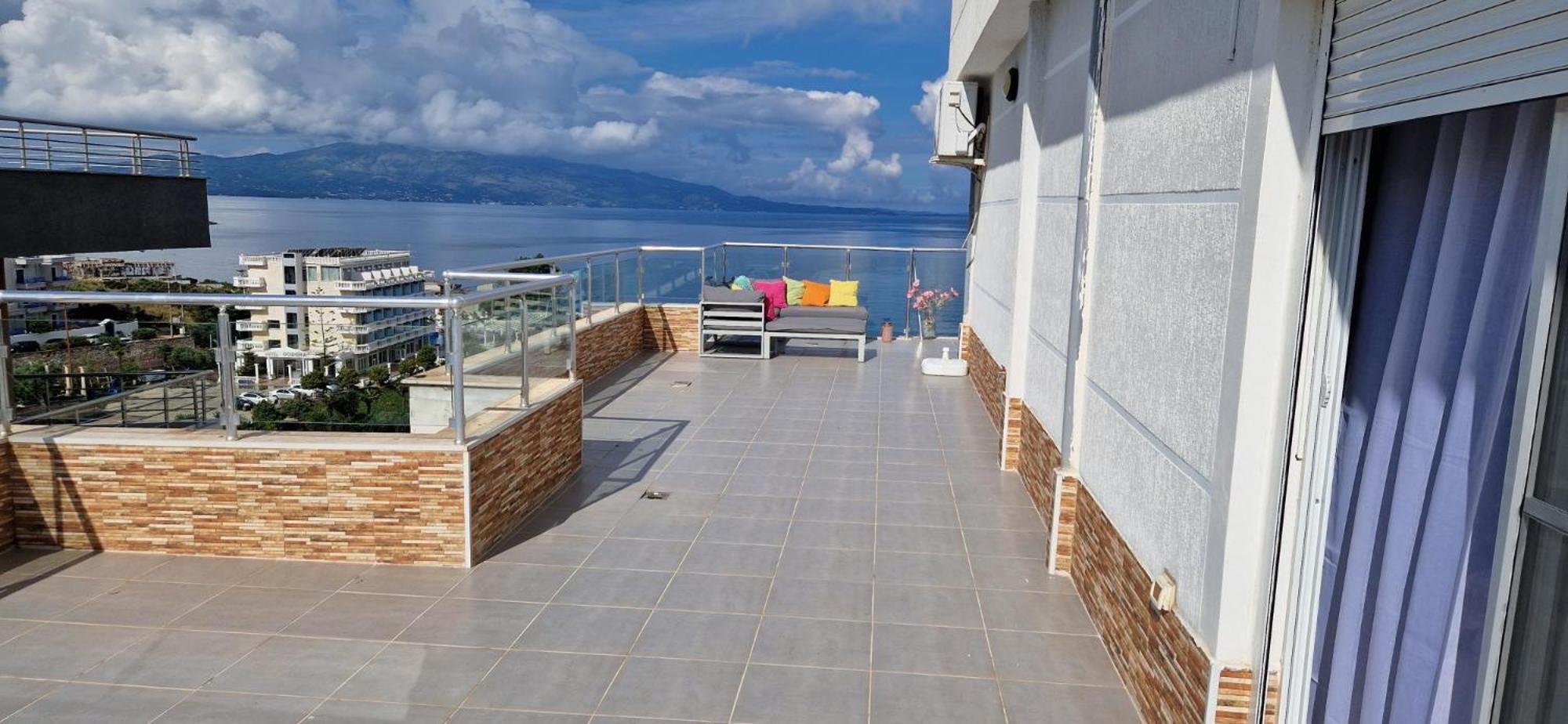 Apartmán Sadet'S Penthouse Saranda Exteriér fotografie