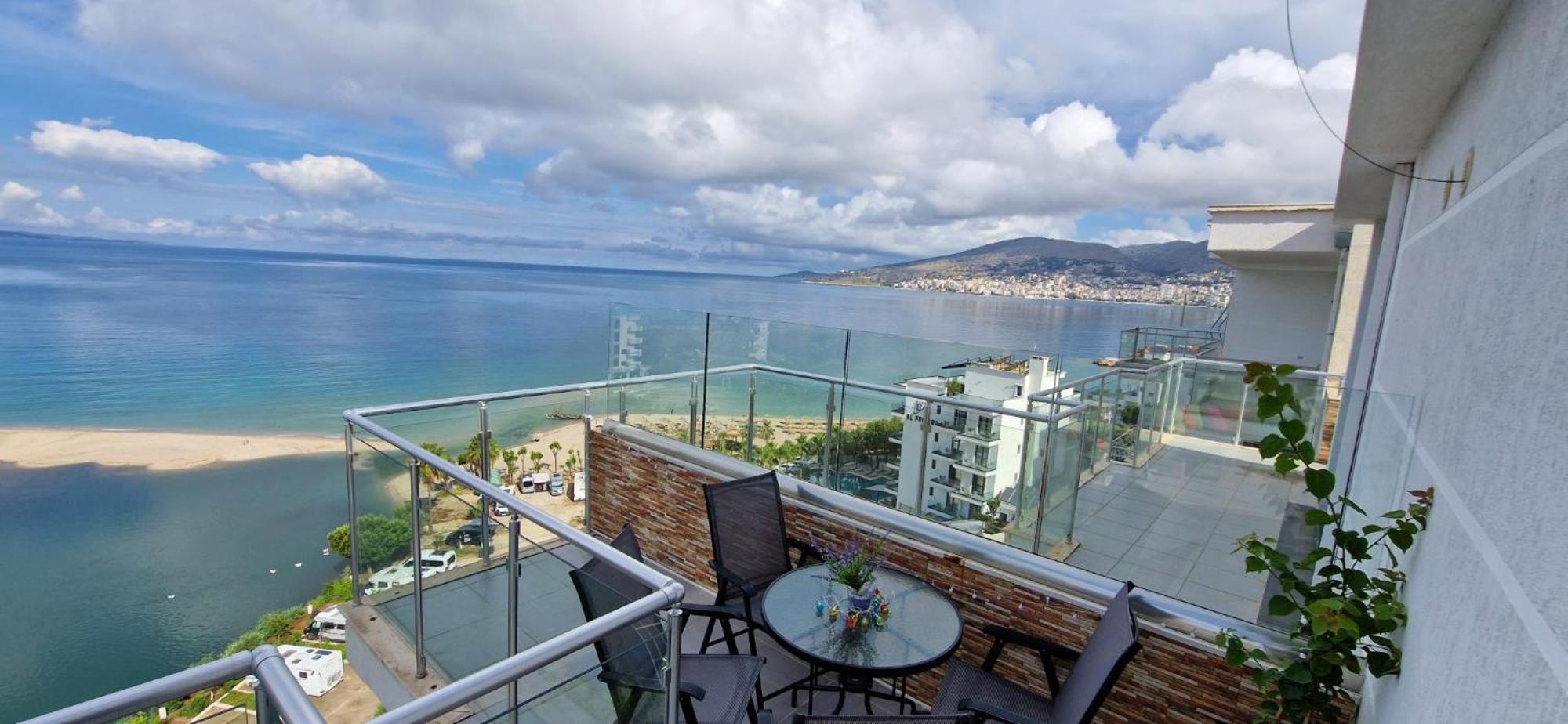 Apartmán Sadet'S Penthouse Saranda Exteriér fotografie